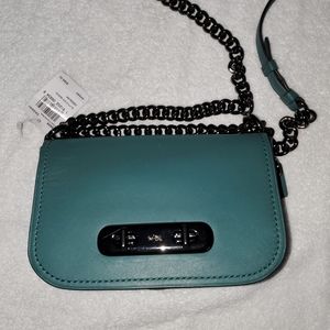 Teal Coach Crosbody